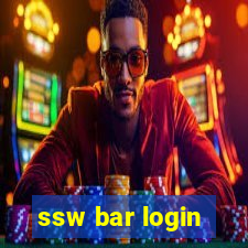 ssw bar login